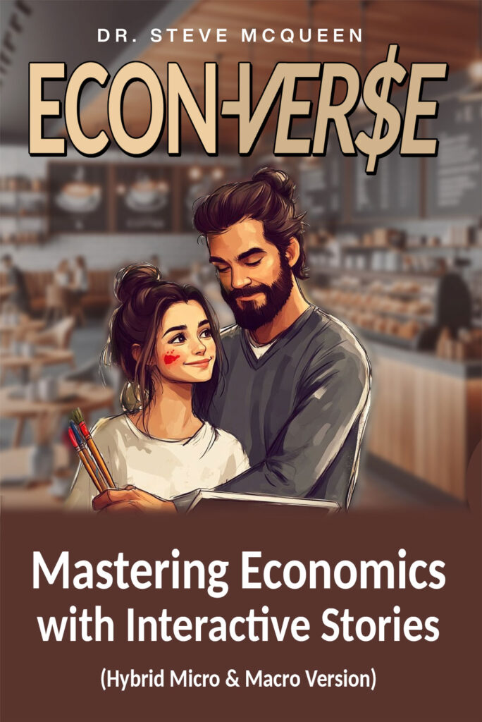 Econ-Verse: Mastering Economics with Interactive Stories
